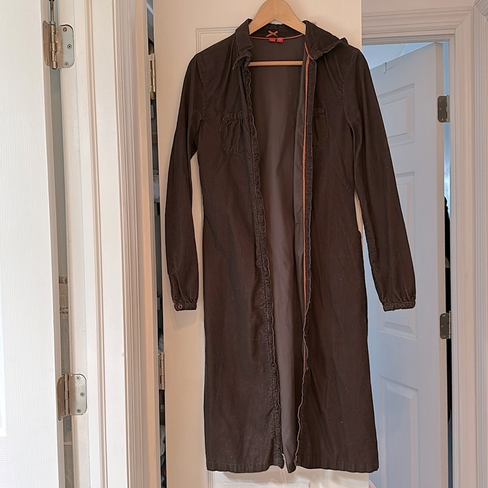 Esprit corduroy button down dress